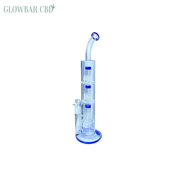 18’ Large Percolator Glass Bong Mixed Designs - BG009