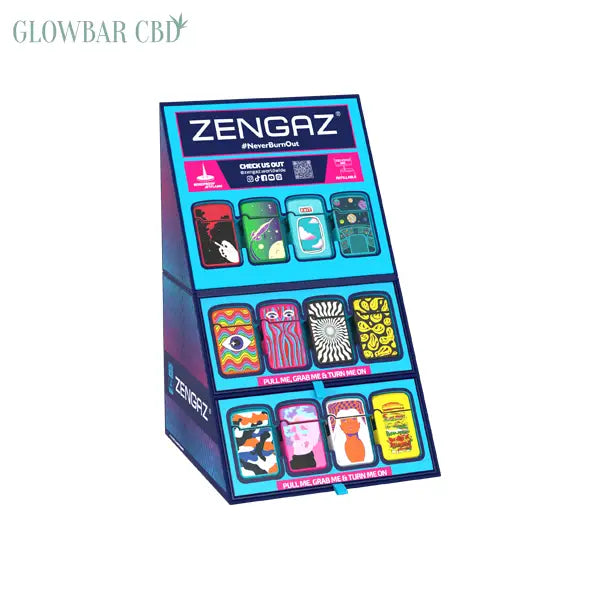 Zengaz Cube ZL-12 (97433EU-S6) Jet Lighters CDU Bundle + 48