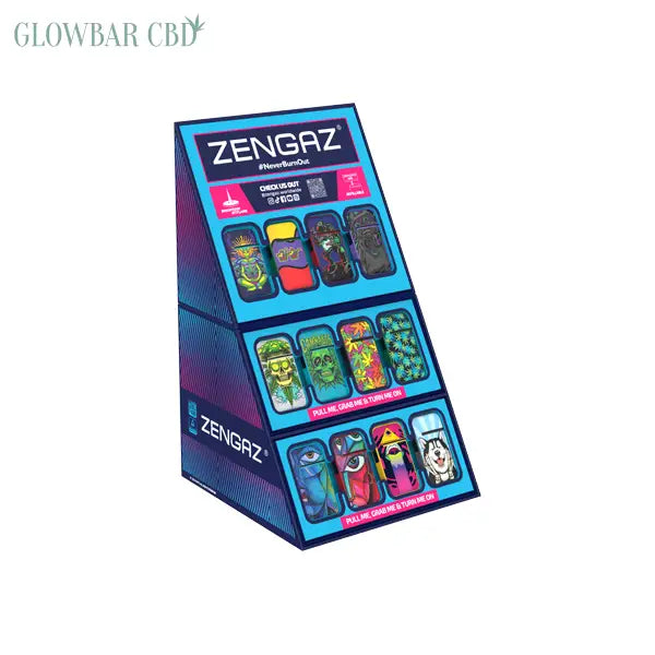 Zengaz Cube ZL-13 (97133UK-S3) Jet Lighters CDU Bundle + 48