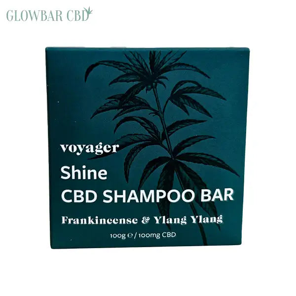 Voyager 100mg CBD Shine Shampoo Bar - 100g - CBD Products