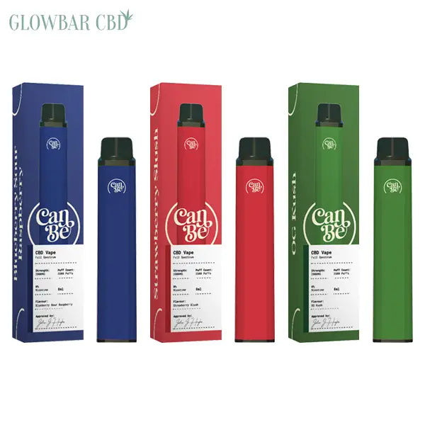 CanBe 2000mg CBD Disposable Vape Device 3500 Puffs - Blue