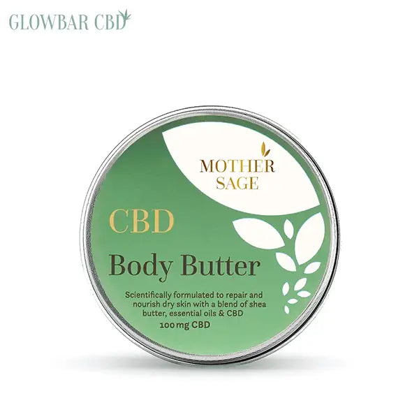 MotherSage 100mg CBD Body Butter - 100ml - CBD Products