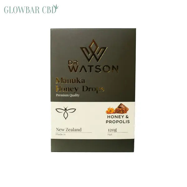 Dr Watson Manuka Honey Drops 120g (non-CBD) - Ginger &amp;