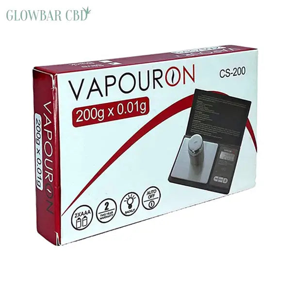 Vapouron CS Series 0.01g - 200g Digital Scale (CS - 200)