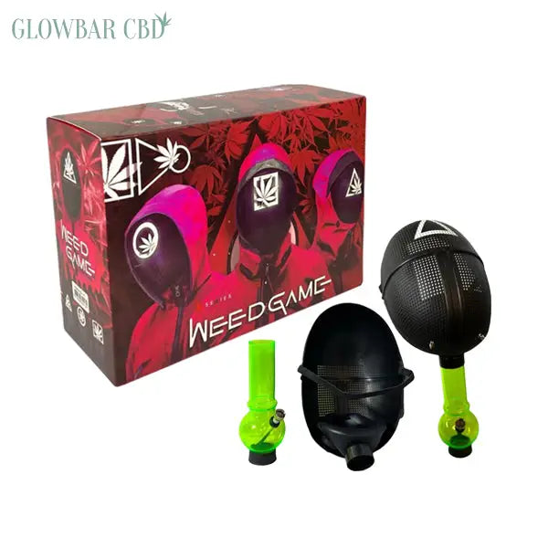 Weed Game Acrylic Mask Bong - GS1151 (WG - 011) - Smoking