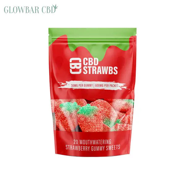 CBD Asylum 600mg Strawberry Gummies Ct Pouch (BUY 1 GET 2