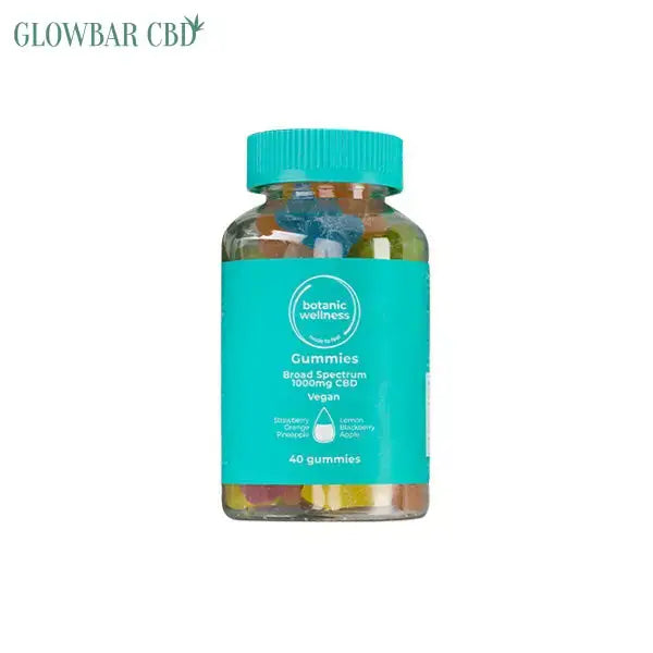Botanic Wellness 1000mg CBD Gummies - 40 Pieces - CBD