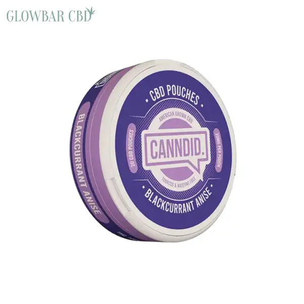Canndid 20mg CBD Pouches - Blackcurrant Anise (BUY 1 GET 1