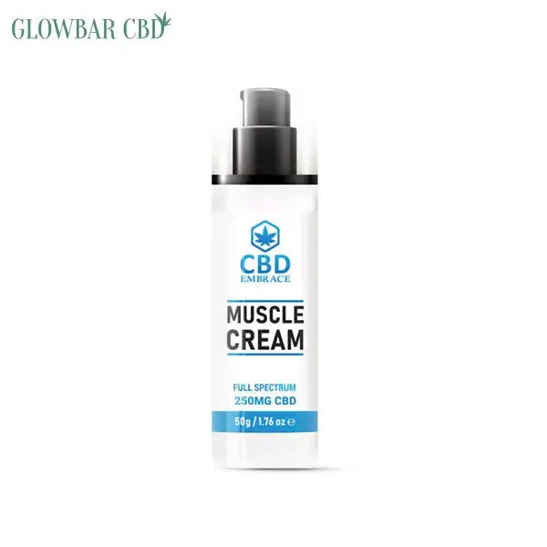 CBD Embrace 250mg Full Spectrum Muscle Cream - 50g Products
