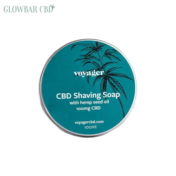 Voyager 100mg CBD Shaving Soap - 100ml - CBD Products