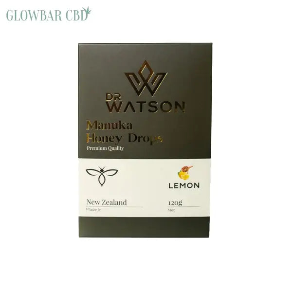 Dr Watson Manuka Honey Drops 120g (non-CBD) - Lemon