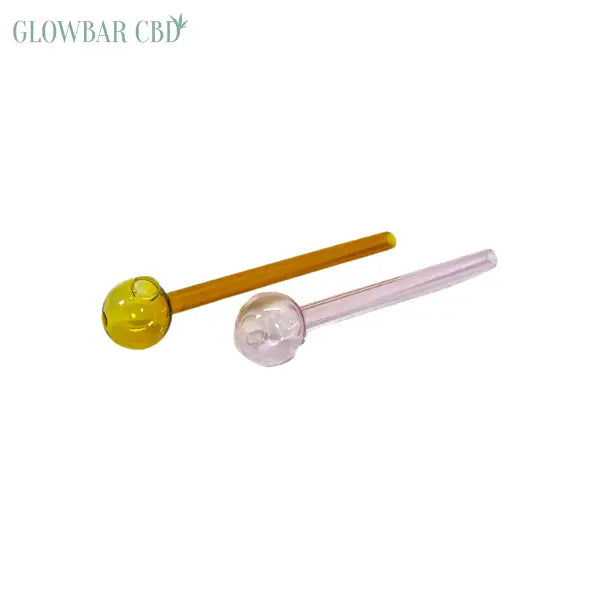 10 X Globe Shape Smoking Glass Pipe 15cm - BL132 - GS1054