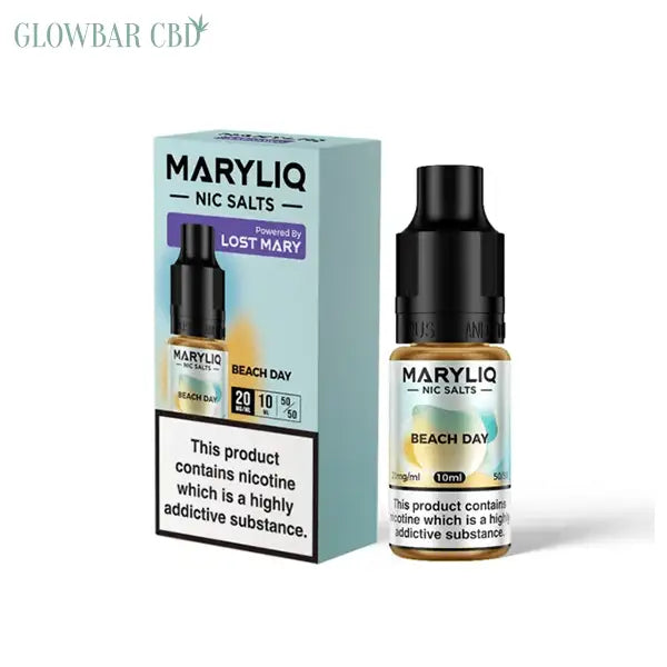 10mg MARYLIQ Nic Salt By Lost Mary 10ml (50VG/50PG) - Beach