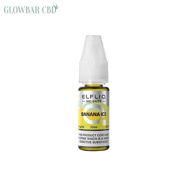 5mg ELFLIQ By Elf Bar 10ml Nic Salt (50VG/50PG) - Banana