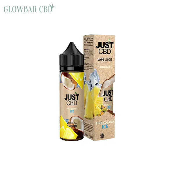 Just CBD 500mg Vape Juice - 60ml - Blue Razz - Vaping