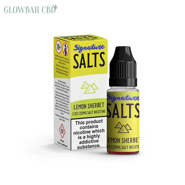 20mg Signature Salts By Signature Vapours 10ml Nic Salt