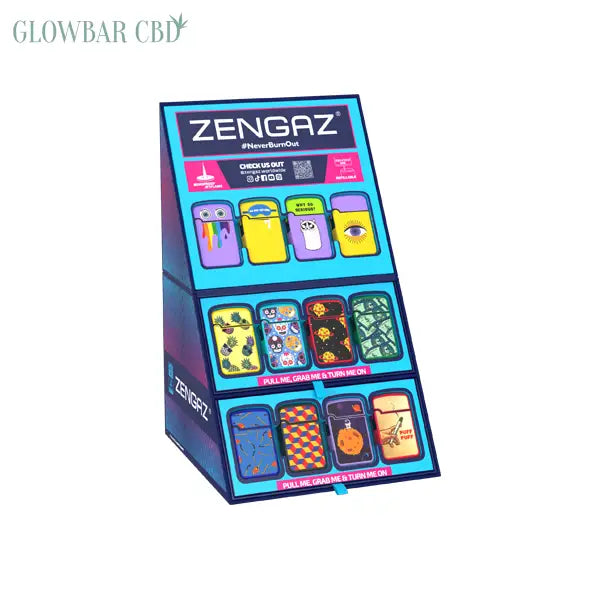 Zengaz Cube ZL - 12 (97433EU - S3) Jet Lighters CDU Bundle