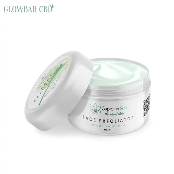 Supreme CBD 500mg CBD Face Exfoliator - 100ml - CBD Products