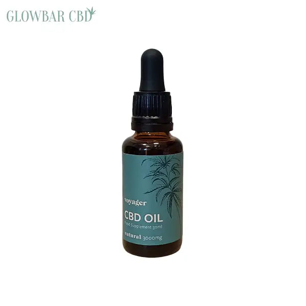 Voyager 3000mg CBD Oil 30ml - Natural - CBD Products