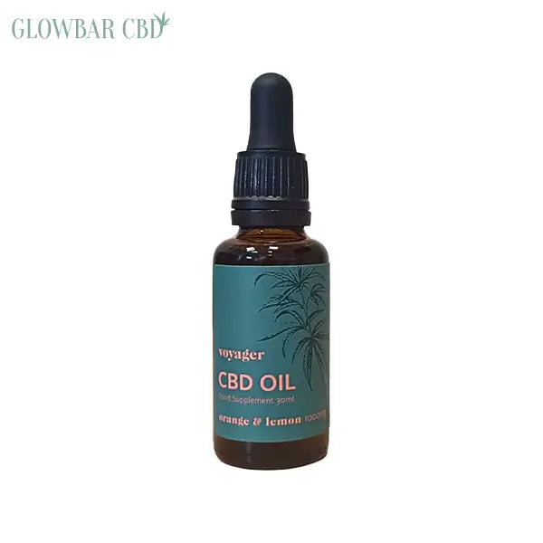 Voyager 1000mg CBD Oil 30ml - Orange and Lemon - CBD