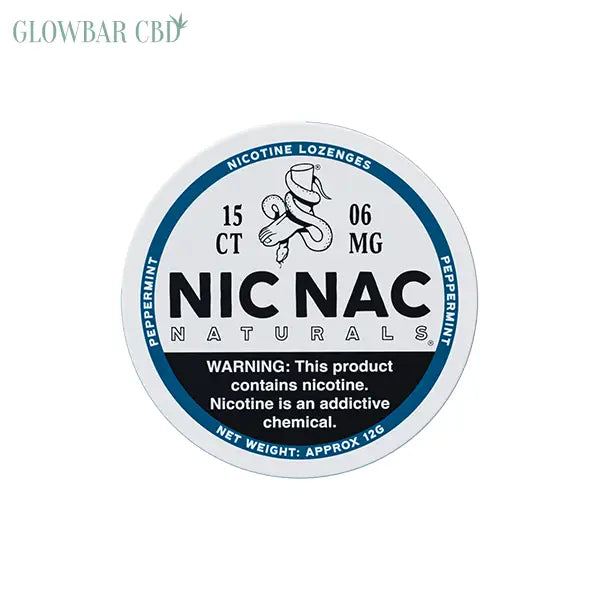 6mg Nic Nac Naturals Nicotine - 15 Lozenge Tablets