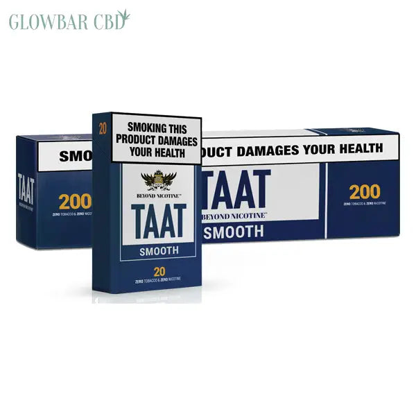 TAAT 500mg CBD Beyond Tobacco Smooth Smoking Sticks - Pack
