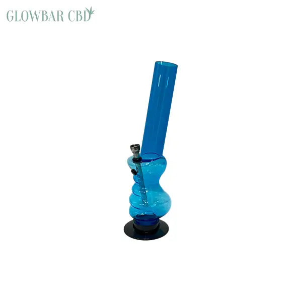 12’’ Mix Plain Print Acrylic Bong - FP01-4 (GS0685)