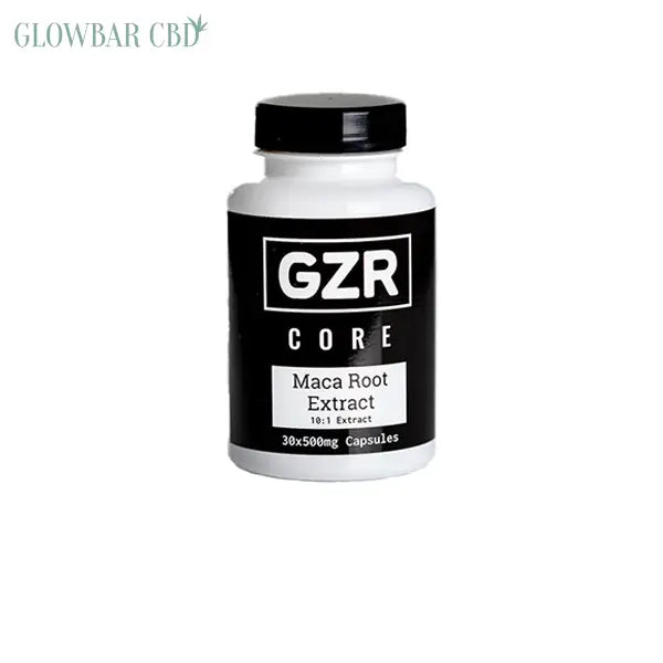 GZR 500mg Maca Root Capsules - 30 Capsules - Nootropics &amp;