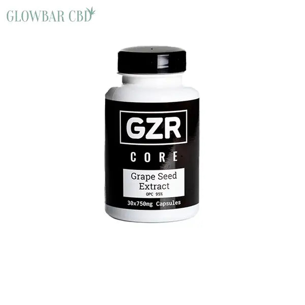 GZR 750mg Grape Seed Extract Capsules - 30 Capsules