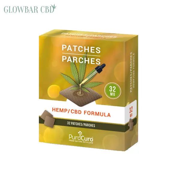 PuroCuro 32mg CBD Formula Patches - CBD Products