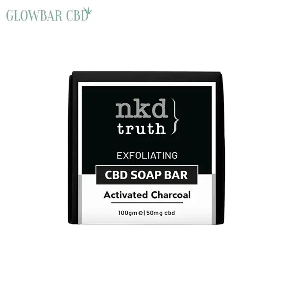 NKD 50mg CBD Specialty Activated Charcoal soap bar 100g