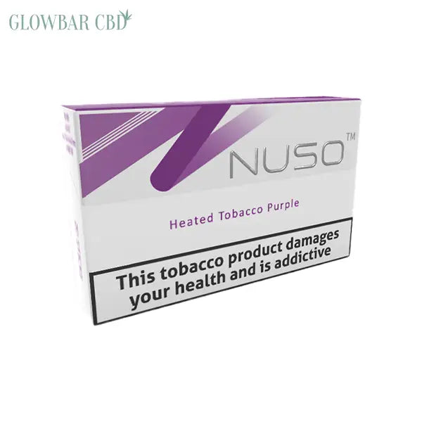 NUSO Heated Tobacco Sticks Strength 3 - 20 Sticks - Purple