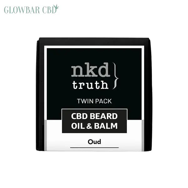 NKD 150mg CBD Twin Pack OUD Beard Oil and balm - CBD