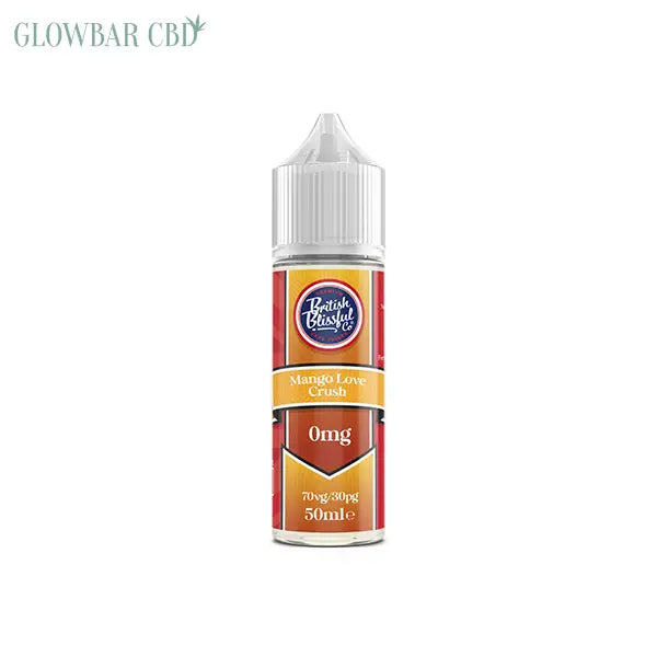 0mg British Blissful 50ml Shortfill (70VG/30PG) - Mango