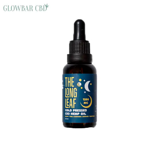 The Long Leaf 1200mg Night Cold Pressed Oil 30ml - CBD