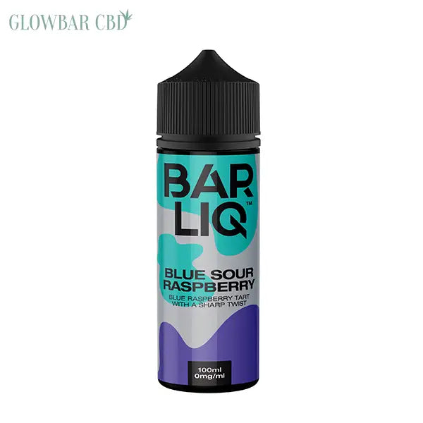 0mg Bar Liq shortfill 120ml (70VG/30PG) - Blue Sour