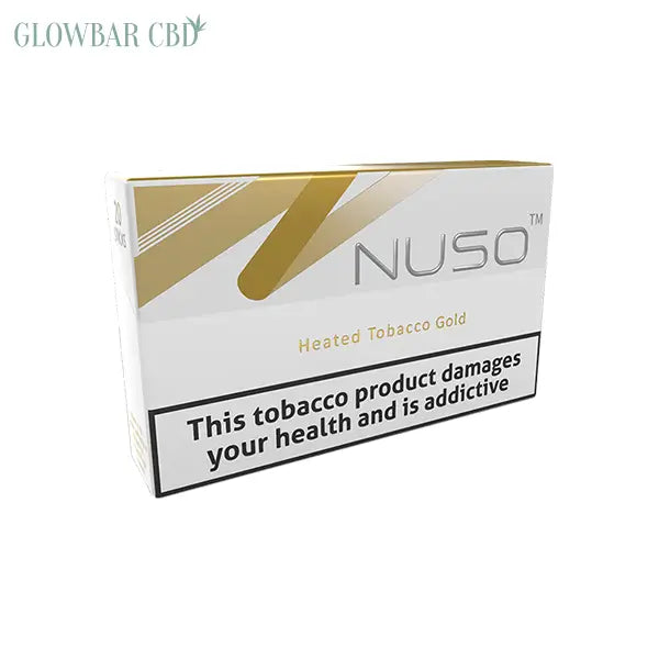 NUSO Heated Tobacco Sticks Strength 5 - 20 Sticks - Gold