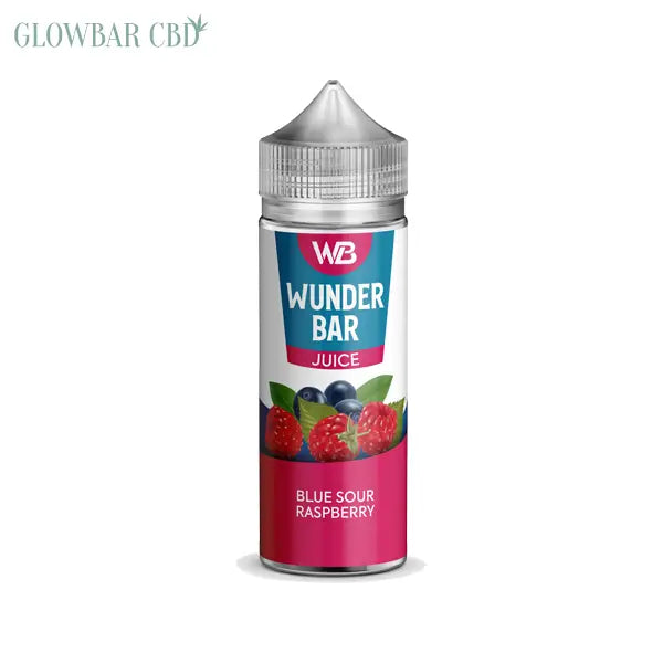 Wunderbar Juice 100ml Shortfill 0mg (50VG/50PG) - Blue Sour