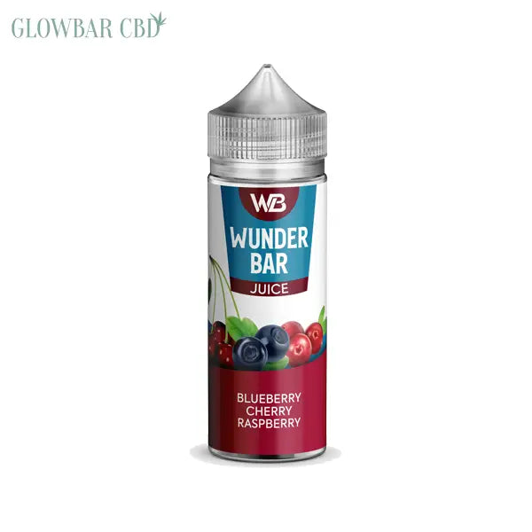 Wunderbar Juice 100ml Shortfill 0mg (50VG/50PG) - Blueberry