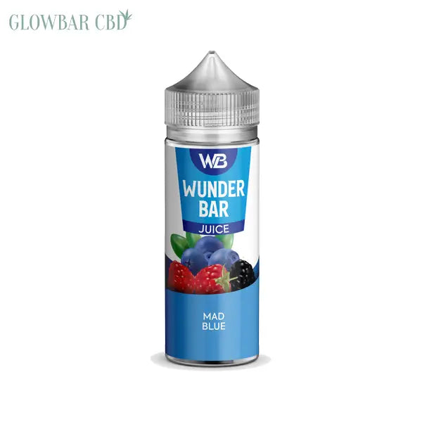 Wunderbar Juice 100ml Shortfill 0mg (50VG/50PG) - Mad Blue