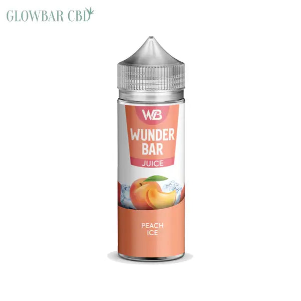 Wunderbar Juice 100ml Shortfill 0mg (50VG/50PG) - Peach Ice