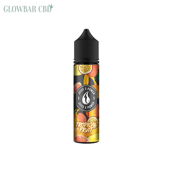 0mg Juice N Power Shortfills 50ml (70VG/30PG) - Tropical