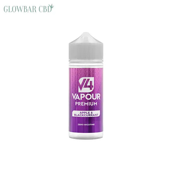 V4 Premium 100ml Shortfill 0mg (70VG/30PG) - Apple &amp;