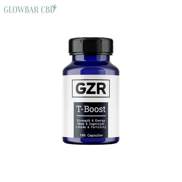 GZR 750mg T-Boost 100 Capsules - Nootropics &amp; Supplements