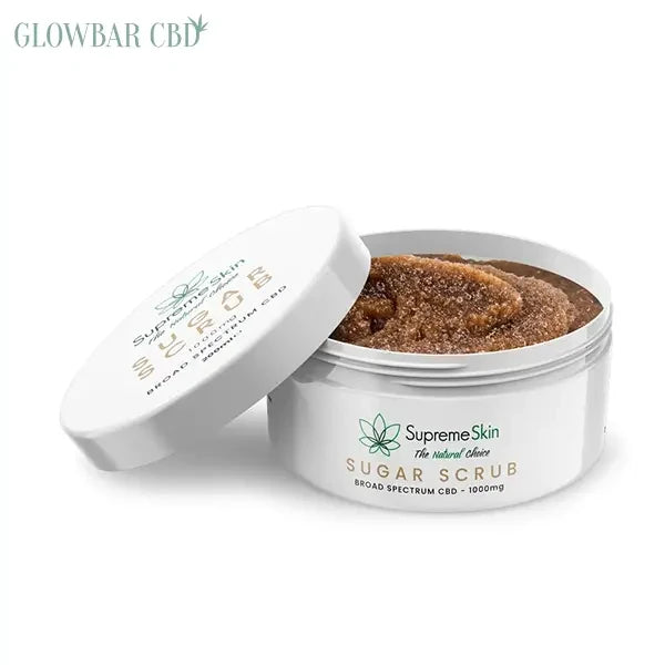 Supreme CBD 1000mg Sugar Scrub - 200ml - CBD Products