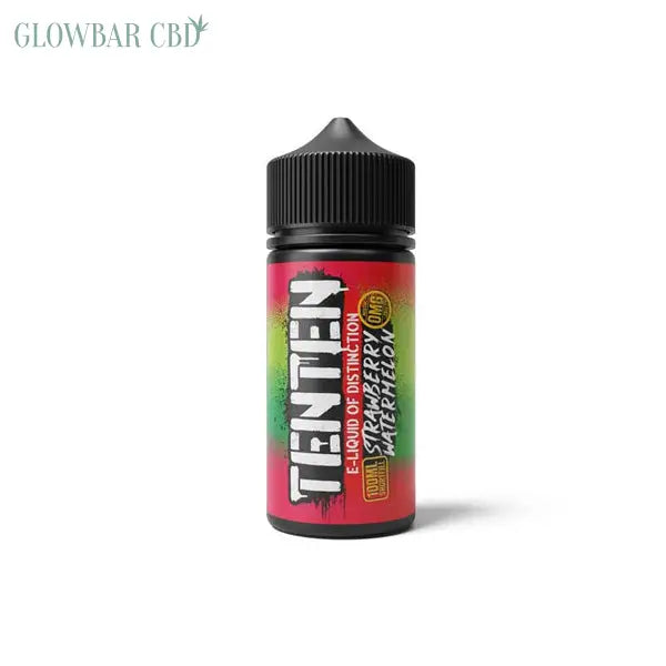 TenTen 100ml Shortfill 0mg (70VG/30PG) - Strawberry