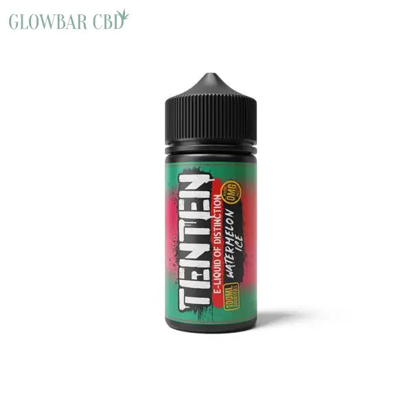 TenTen 100ml Shortfill 0mg (70VG/30PG) - Watermelon Ice