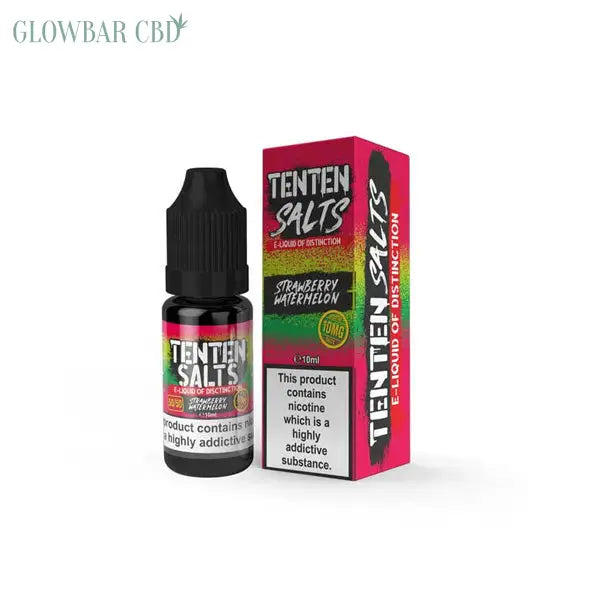 20mg TenTen 10ml Nic Salts (50VG/50PG) - Strawberry