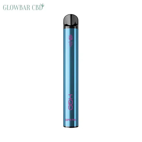 20mg HQD Super Pro Disposable Vape Device 600 Puffs - Fresh