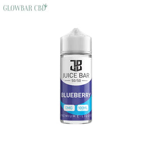 Juice Bar 100ml Shortfill 0mg (50VG/50PG) - Blueberry -